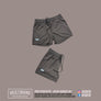 Women's Premium Waffle Shorts- Brown