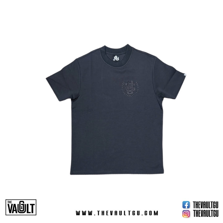 Cali Cut Embroidered Tee (Black 77)