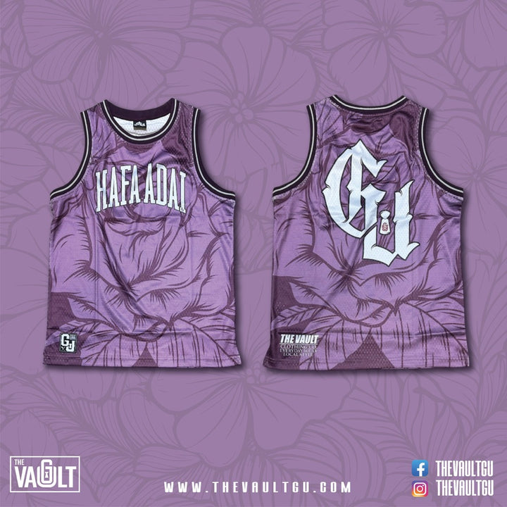 Purple Rose Crew Jersey