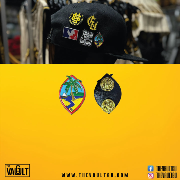 Guam Seal Hat Pin