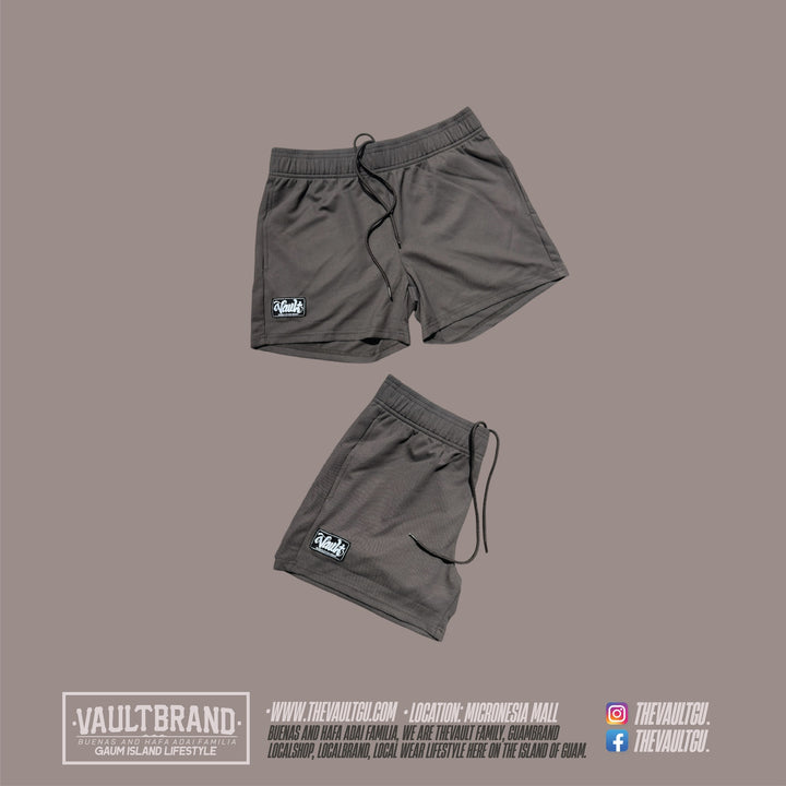 Women's Premium Waffle Shorts- Brown
