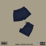Women's Premium Beach Shorts- Navy