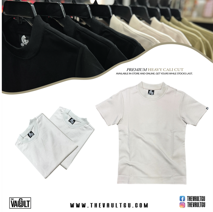 Premier Heavy Weight Cali Cut Tee (Bone)