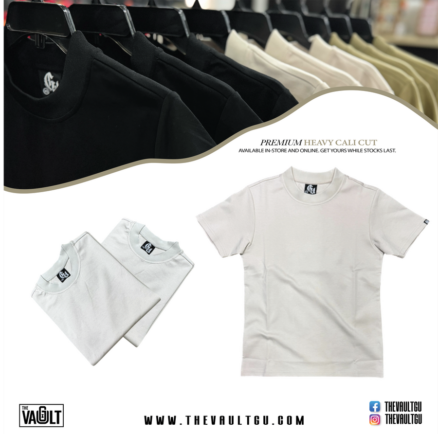 Premier Heavy Weight Cali Cut Tee (Bone)